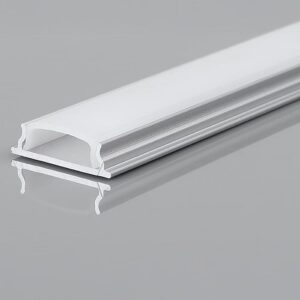 Profil Banda LED  5x18, Aluminiu, cu dispersor, aparent, IP44, PLUS (2ml)