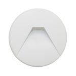 Spot LED 3W, 3CCT (alb cald/neutru/rece), 230V, rotund, alb, incastrat, IP44