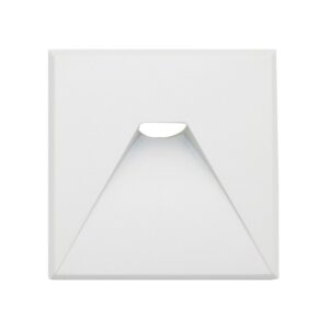 Spot LED 3W, 3CCT (alb cald/neutru/rece), 230V, patrat, alb, incastrat, IP44