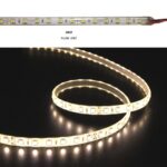 Banda LED SMD 14,4W,  24V, 3000K (alb cald),  60 LED/m, 10mm, Dimabila, IP67 (rola 5ml)