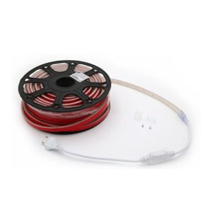 Banda LED SMD  15W, 230V, 3000K (alb cald), 120 LED/m, 13mm, Dimabila, IP65 (rola 25ml)