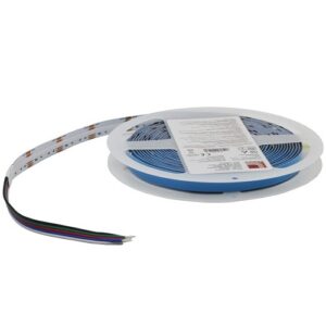 Banda LED COB 14W,  24V, RGBW, 784 LED/m, Dimabila, IP20 (rola 5ml)