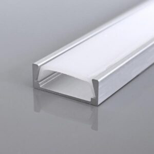 Profil Banda LED  6x16, Aluminiu, cu dispersor, aparent, IP44, PLUS (2ml)