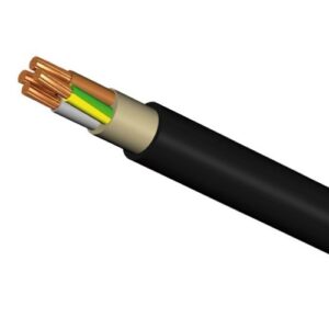 CYY-F 5x 4mm²- Cablu Energie 0.6/1kV, rigid, intarziere marita la propagarea flacarii (colac 100ml)