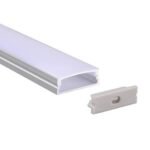 Profil Banda LED 10x30, Aluminiu, cu dispersor, aparent, IP44, PLUS (2ml)