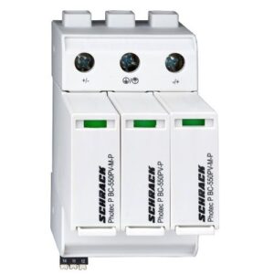 Schrack SPD- Descarcator supratensiune tip 1+2, 3P, 1000V DC/12,5kA, 3M