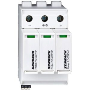 Schrack SPD- Descarcator supratensiune tip 2, 3P, 1000V DC/20kA, 3M
