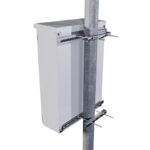 Schrack WSA- Suporti L 400, montare stalp Tablou Electric (set 2bc)