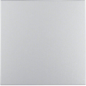 Berker- Tastă Frontală Întrerupător, aluminiu mat, S.1/B.3/B.7
