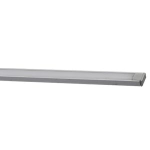 Profil Bandă LED  6×16, Aluminiu argintiu, cu dispersor mat, aparent (2ml)