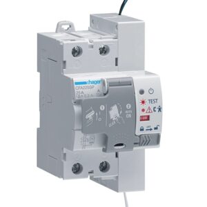 Hager RCCB- Întrerupător Diferențial 2P (1P+N), 25A, 300mA,  6kA, tip A, reanclanșare, 3M