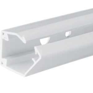 Hager LFR- Canal cablu PVC, 20x20, bandă autoadezivă, alb (rolă 20ml)