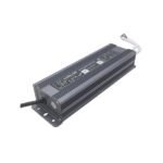 Transformator Aluminiu Slim Bandă LED 200W 24V DC IP67, Eurolamp PLUS | 145-71155