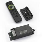 Controller bandă LED Wi-Fi & RF CCT 17A 12/24V 200/400W cu telecomandă | 30-367/30-3617