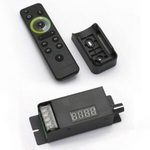 Controller bandă LED CCT, 17A, 12/24V, 200/400W, cu telecomandă RF, Wi-Fi