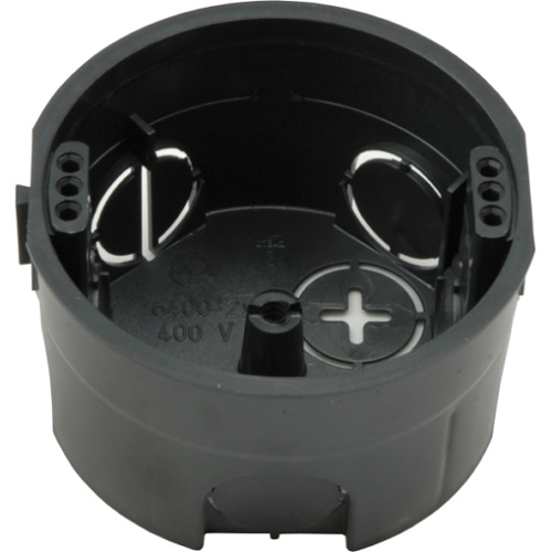 Doză aparat rotundă încastrată Ø71x43mm interconectabilă IP20 | SEZ 6400-201/3