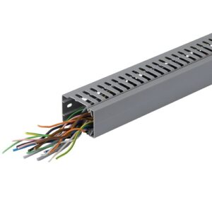 Hager BA7- Canal cablu PVC,  40x100, perforat, cu capac (2ml)