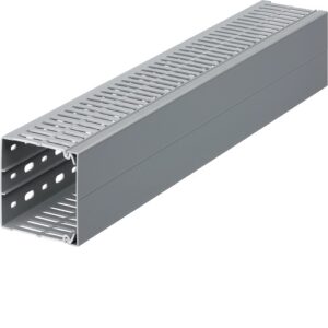 Hager BA7- Canal cablu PVC,  80x 80, perforat, cu capac (2ml)