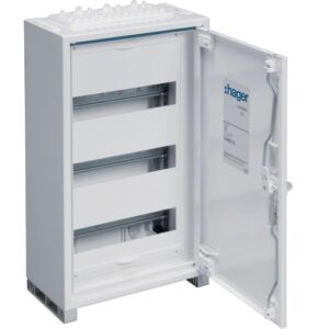 Tablou metalic aparent 36 module 500x300x165mm IP44, Hager Univers | FWB31S