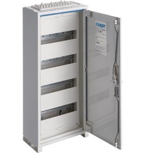 Tablou metalic aparent 48 module 650x300x165mm IP44, Hager Univers | FWB41S