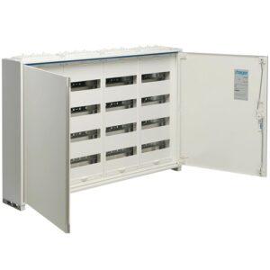 Tablou metalic aparent 192 module 650x1050x165mm IP44, Hager Univers | FWB44S