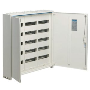 Tablou metalic aparent 180 module 800x800x165mm IP44, Hager Univers | FWB53S