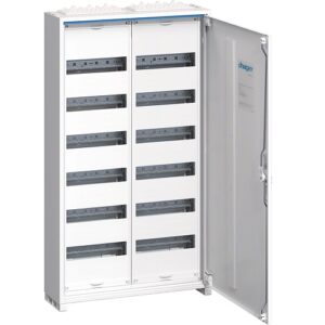 Tablou metalic aparent 144 module 950x550x161mm IP44, Hager Univers | FWB62S
