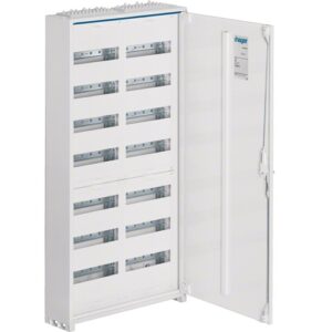 Tablou metalic aparent 168 module 1100x550x161mm IP44, Hager Univers | FWB72S