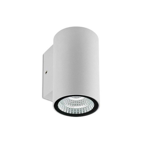 Aplică Perete LED 1x4W 2700K alb cald Aluminiu alb mat IP65, Redo Ram | 90804