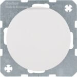 Mecanism Priză Schuko 16A cu capac rabatabil și protecție copii alb polar lucios IP20, Berker R.1 R.3 și R.8 | 47512089