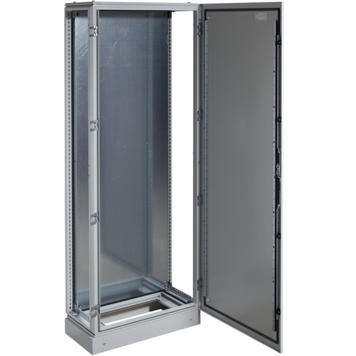 Dulap metalic monobloc 2100x800x400mm cu contrapanou+soclu IP65, Hager FK | FK123