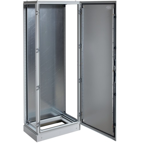 Dulap metalic monobloc 2100x800x500mm cu contrapanou+soclu IP65, Hager FK | FK124