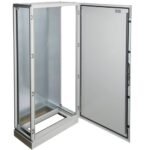 Dulap metalic monobloc 2100x1000x500mm cu contrapanou+soclu IP65, Hager FK | FK134