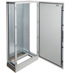 Dulap metalic monobloc 2100x1000x500mm cu contrapanou+soclu IP65, Hager FK | FK134