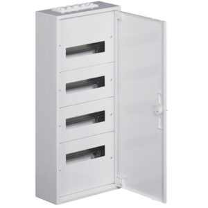 Tablou metalic aparent 48 module 791x355x150mm IP40, Hager Univers | FW412W