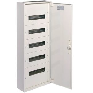 Tablou metalic aparent 60 module 941x355x150mm IP40, Hager Univers | FW512W