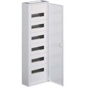 Tablou metalic aparent 72 module 1091x355x150mm IP40, Hager Univers | FW612W