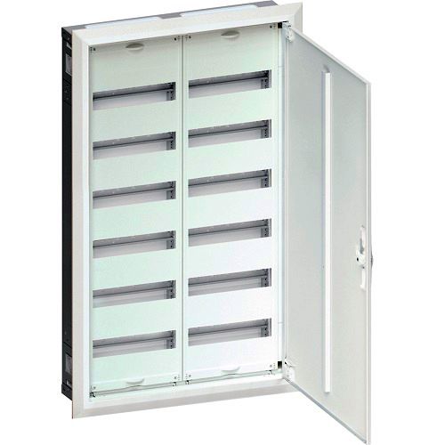 Tablou metalic încastrat 144 module 1003x603x125mm IP30, Hager Univers | FWU62S