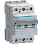 Disjunctor automat MCB 3P 25A 10kA curbă C 3M, Hager | NCN325
