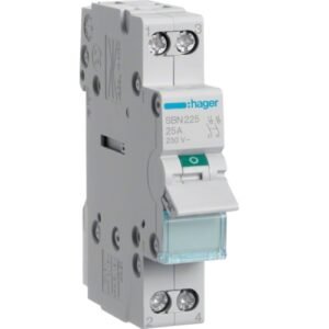 Întrerupător modular Separator 2P 25A 230V AC 1 modul, Hager | SBN225