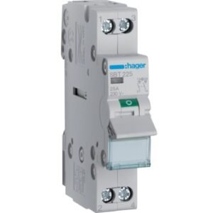 Întrerupător modular Separator 2P 25A 230V AC indicator LED 1 modul, Hager | SBT225