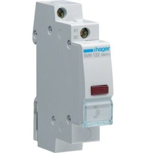 Lampă semnalizare LED roșu 230V AC 1M, Hager | SVN122