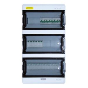 Tablou electric sisteme fotovoltaice DC 6 intrări+2 ieșiri 1000V DC IP65, PROJOY | PEJB-6-2