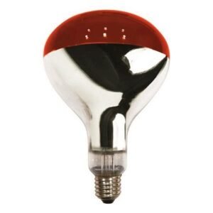 Bec E27 Infraroșu 250W 240V Roșu, Eurolamp | 147-88061