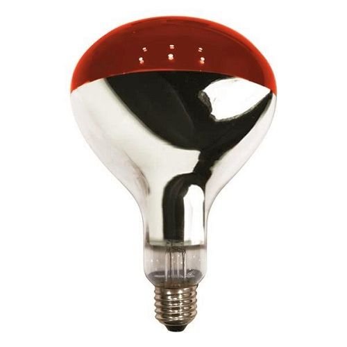 Bec E27 Infraroșu 250W 240V Roșu, Eurolamp | 147-88061