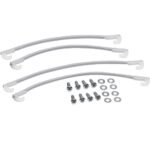Benzi extensibile fixare echipament multimedia (set 2+2bc), Hager Multimedia | VZ340