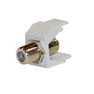 Conector Coaxial TV F-F, Schrack Multimedia | HSEMRKFFWS