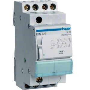 Teleruptor 16A 2NO+2NC Bobină 230V AC 2M, Hager | EPN525