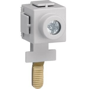 Bornă racord Busbar 1P 100A Pin 1x35mm² cu capac, Hager | KF83A