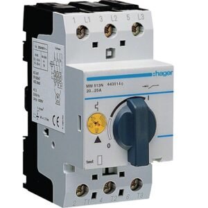 Disjunctor Protecție Motor 3P 20-25A 12,5kW 2,5M, Hager | MM513N